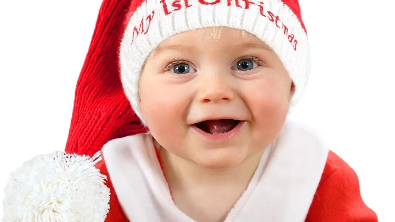 Bebe Favour Santa Hat Knit Beanie Red 6-6 Years