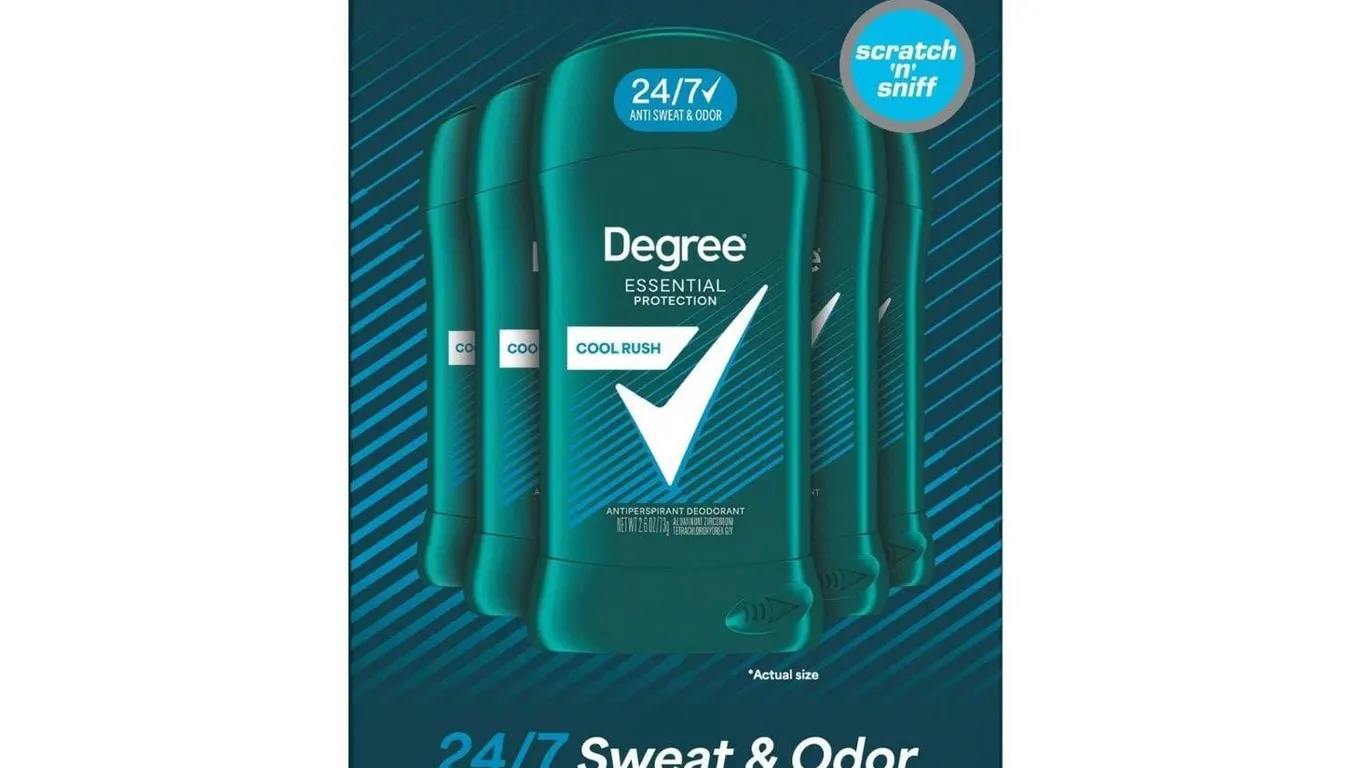 Degree Cool Rush Antiperspirant Deodorant 5pk