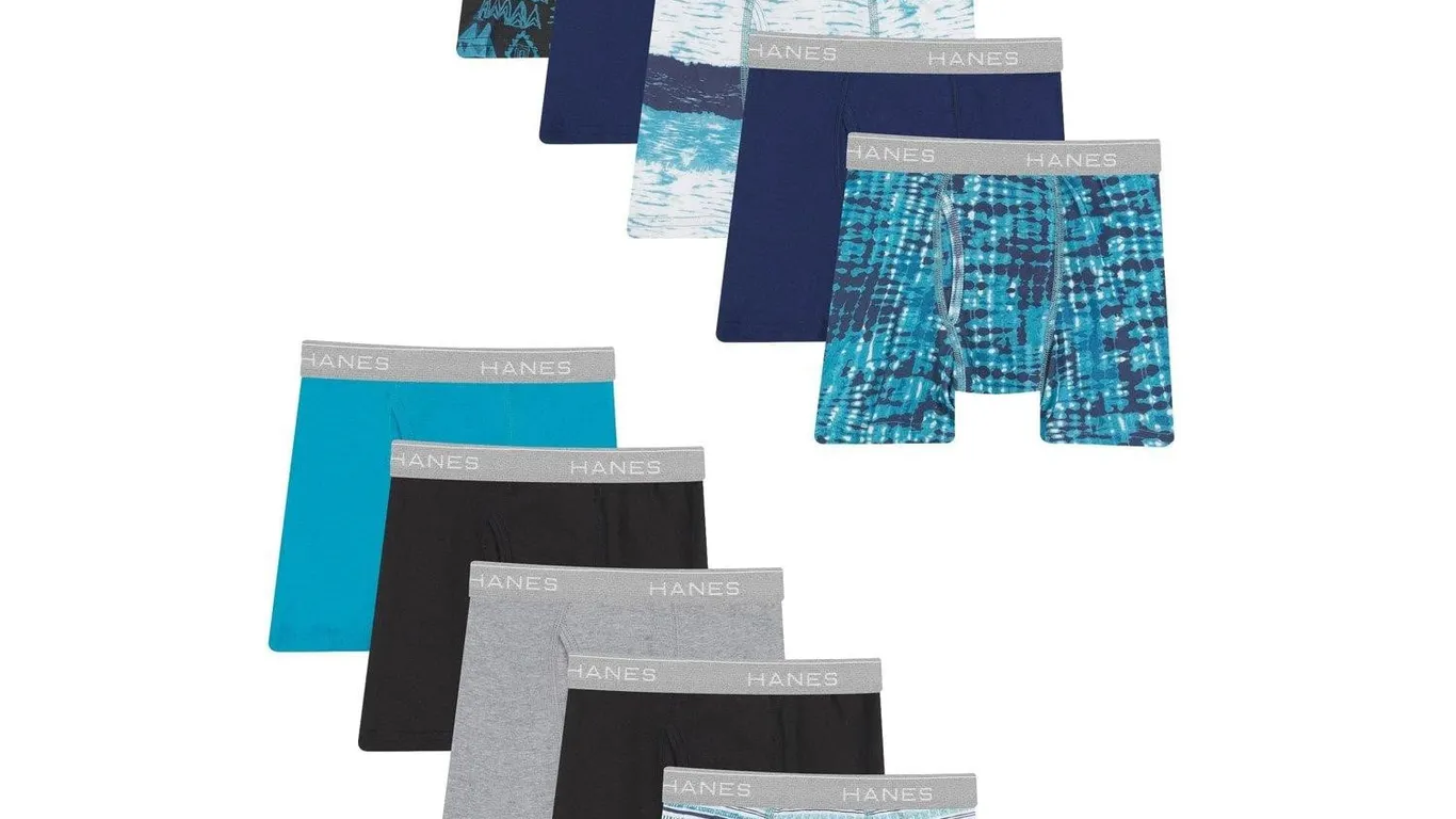 Hanes Boys Boxer Briefs Small 10pk