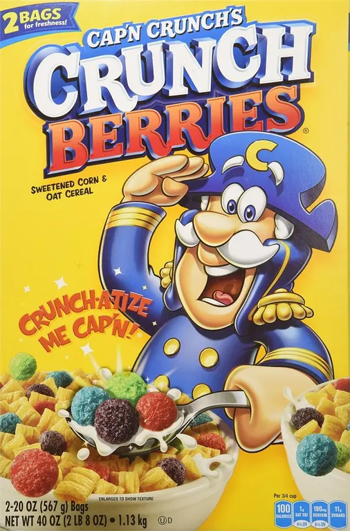 Capn Crunch Berries Breakfast Cereal 40 oz