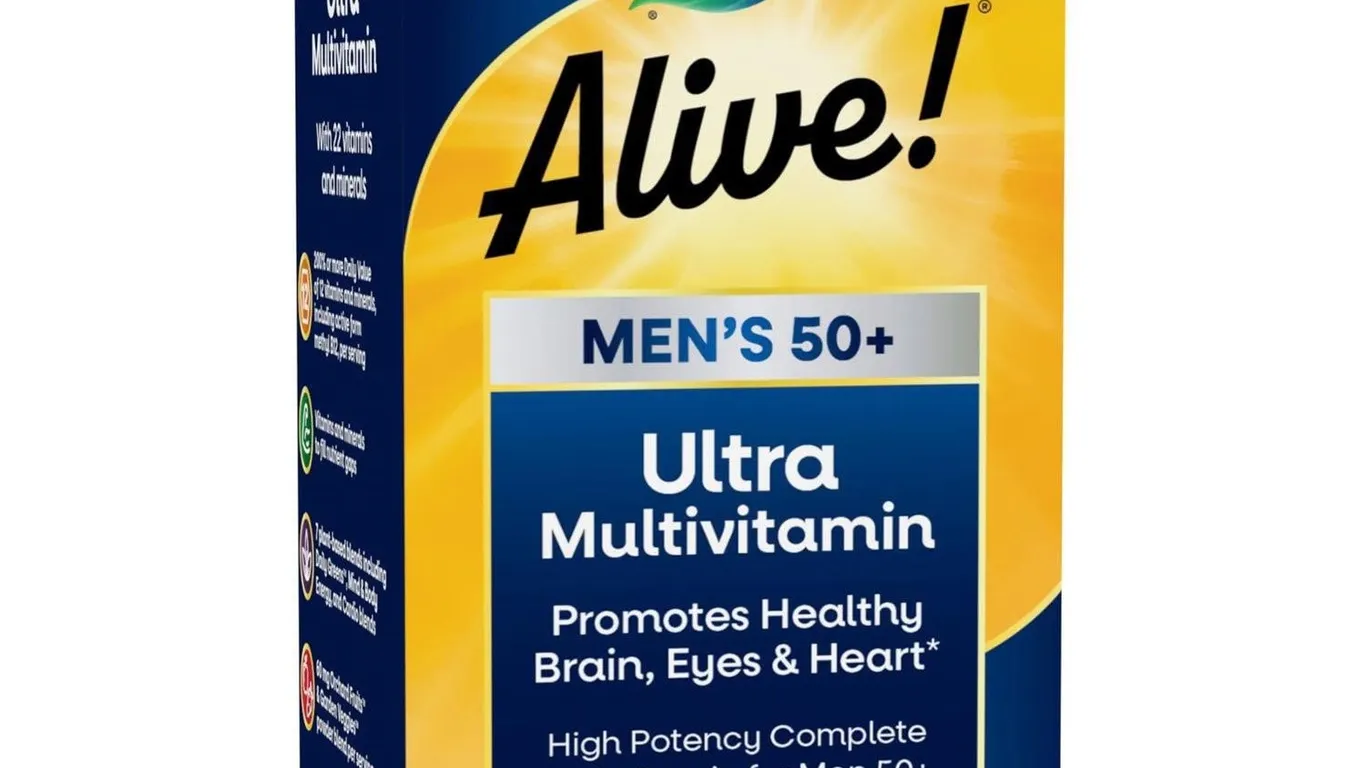 Natures Way Alive Mens 50 Multivitamin 60ct