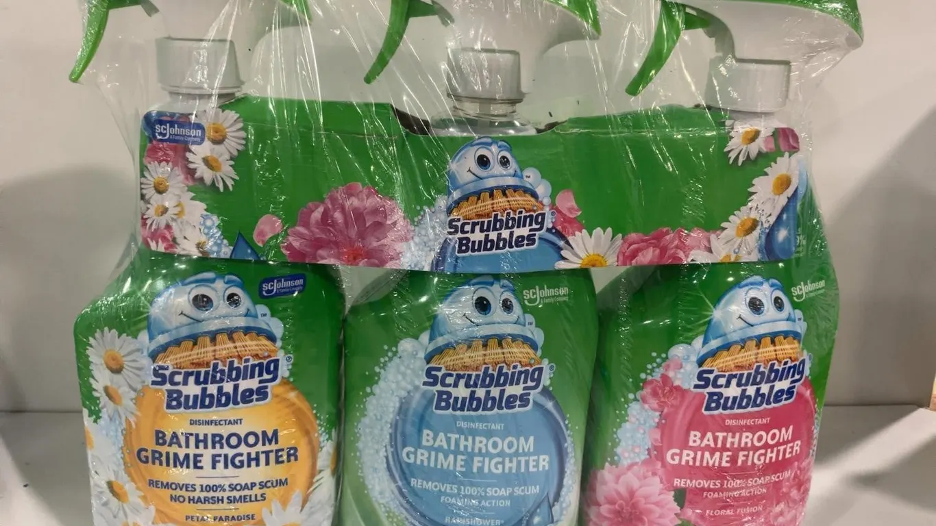 Scrubbing Bubbles Bathroom Grime Fighter 3pk