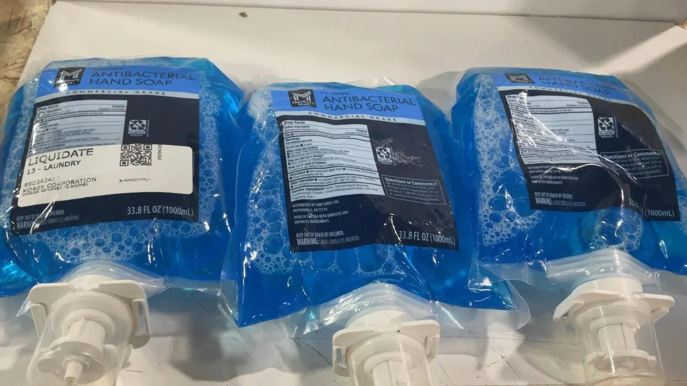 Antibacterial Hand Soap Refill 33.8oz 3pk