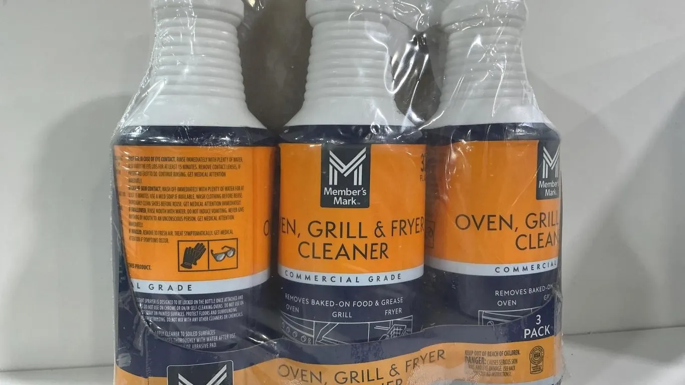 Commercial Oven Grill and Fryer Cleaner 32oz 3pk