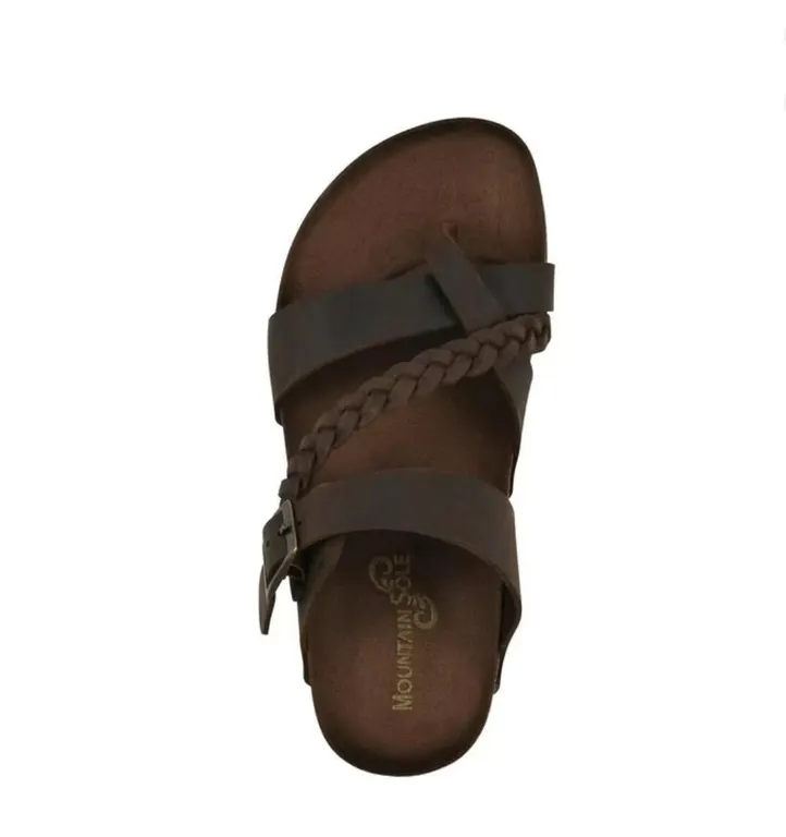 Mountain Sole 990458315 Leather Sandals Size 10
