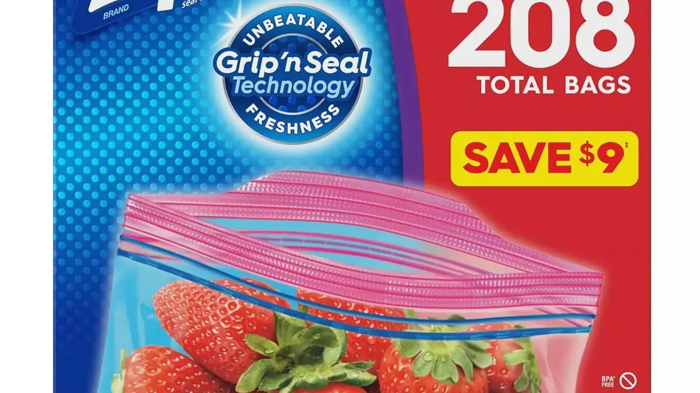 Ziploc Gallon Storage Bags 208ct 4pk