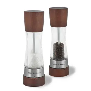 Cole Mason Derwent Salt Pepper Mill Set 7.5