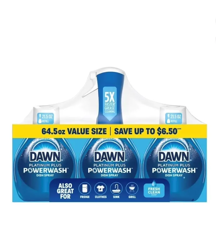 Dawn Platinum Plus Powerwash Dish Spray 64.5 oz