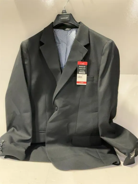 Haggar Touring Blazer Mens Sport Coat Black