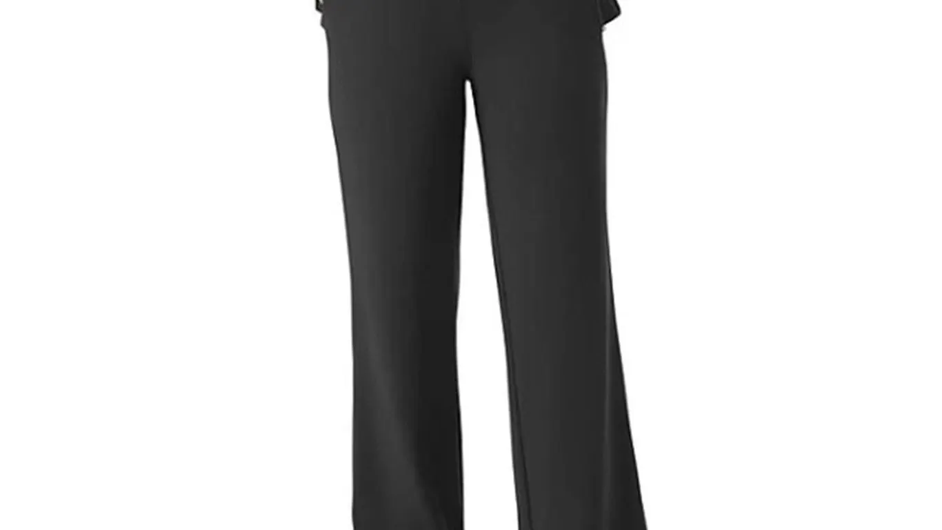 Travel Wide Leg Pant Black XL
