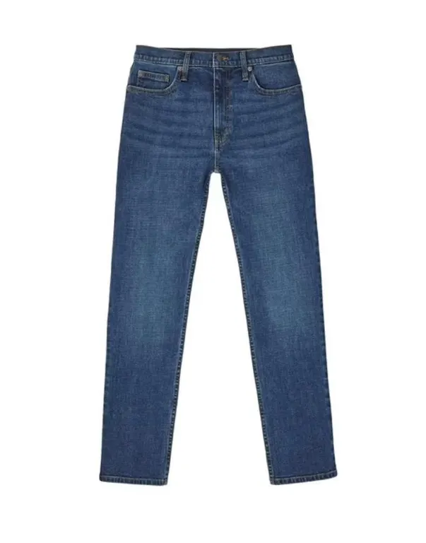 Relaxed Fit Stretch Denim Jeans 32x32 Blue