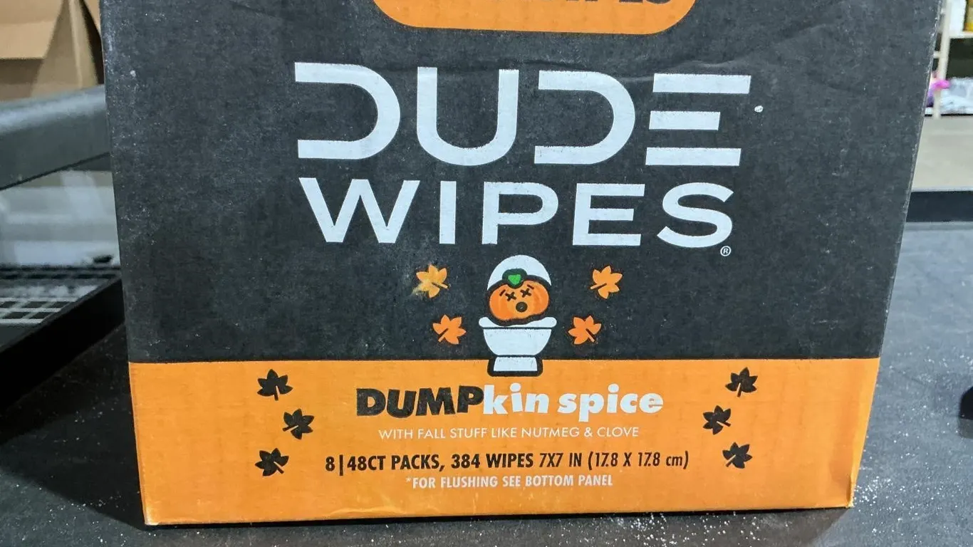 Dude Wipes Dumpkin Spice Flushable Wipes 8pk 384ct