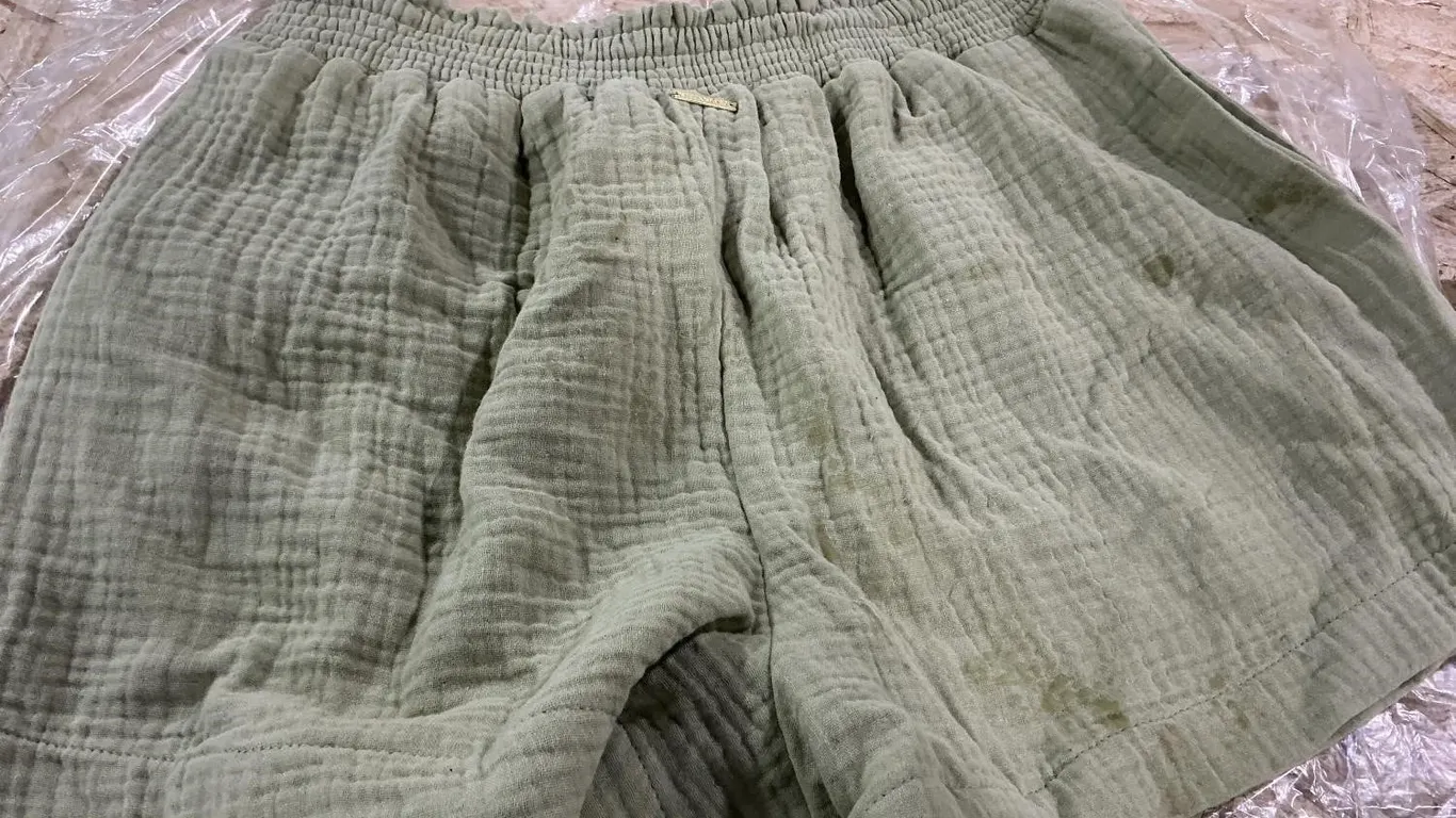 Billabong Womens Green Gauze Shorts Size M