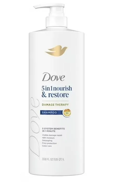 Dove Nourish Restore 5-in-1 Shampoo 33.8 Fl Oz