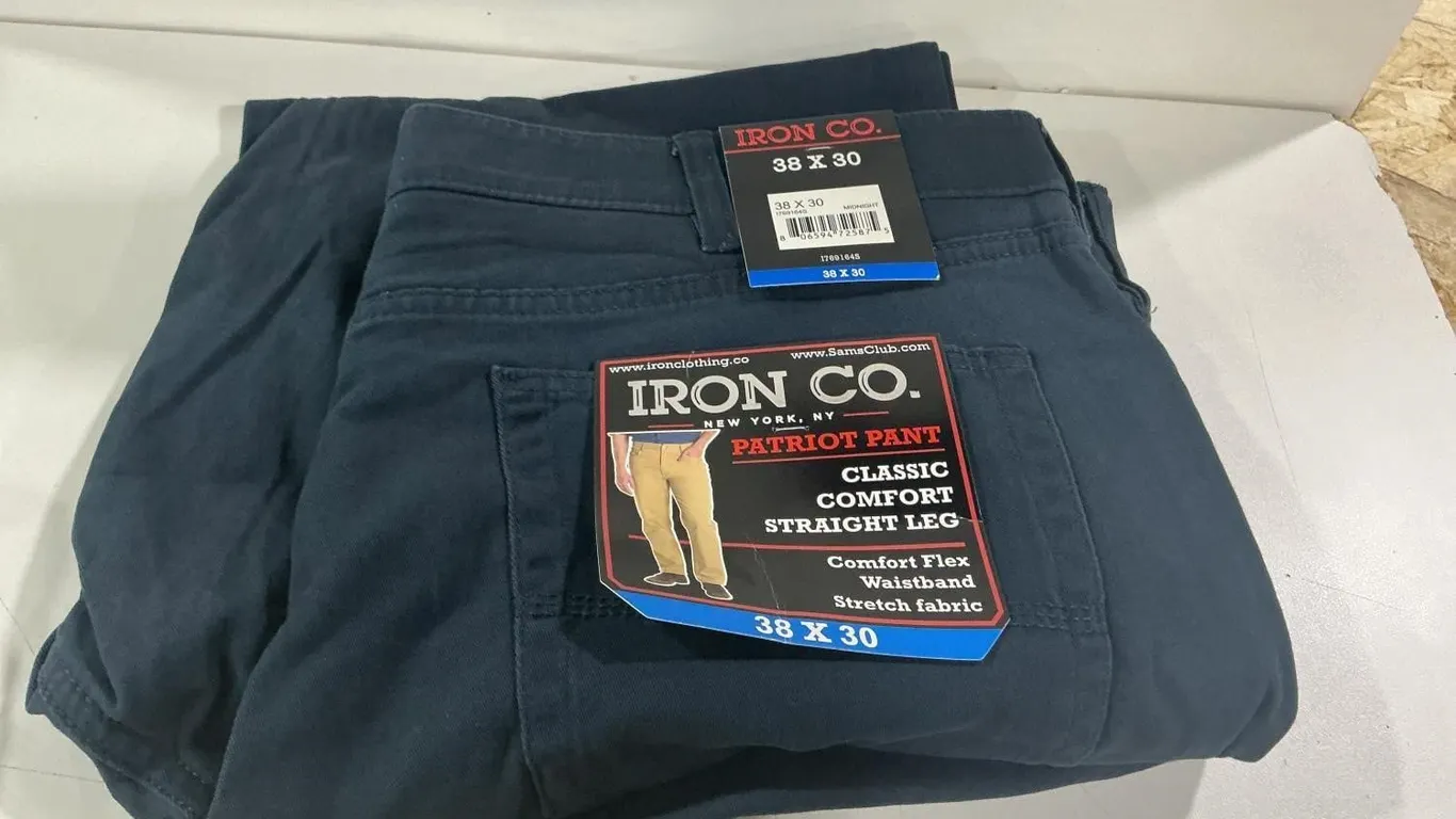 Iron Co. Patriot Pant Straight Leg Navy