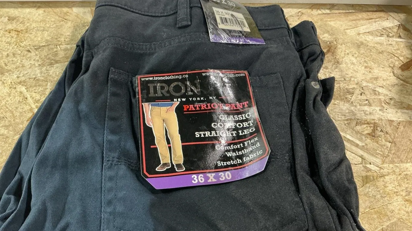 Iron Patriot Pant Classic Straight Leg 36x30