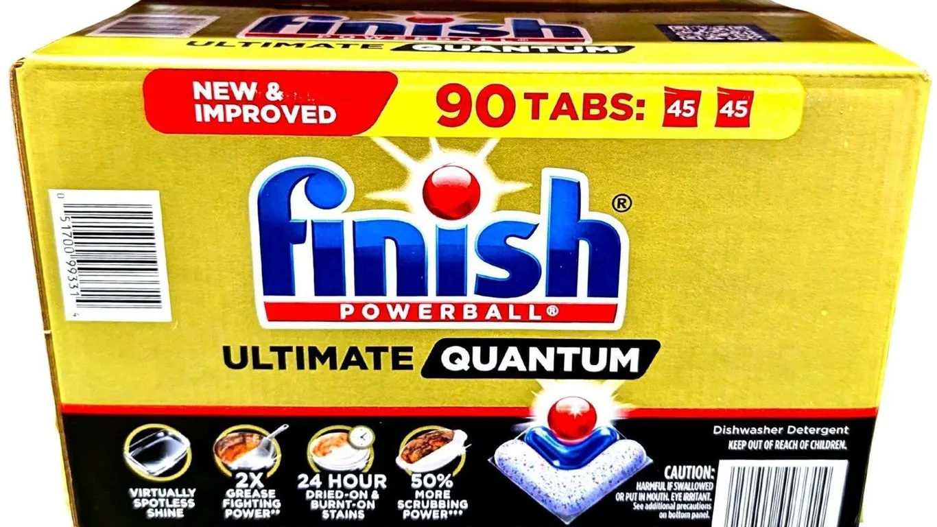 Finish Ultimate Quantum Dishwasher Pods 90ct