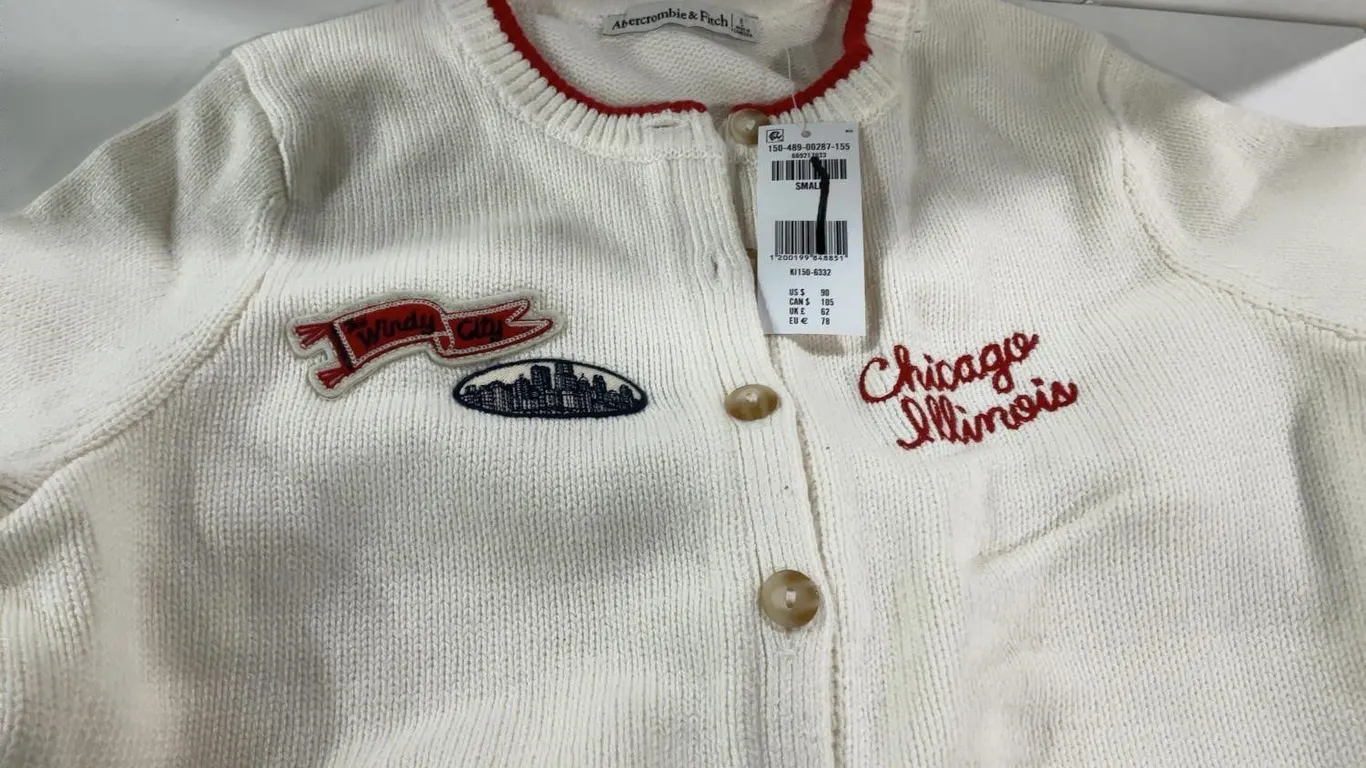 Abercrombie Fitch Windy City Cardigan KI150-6332