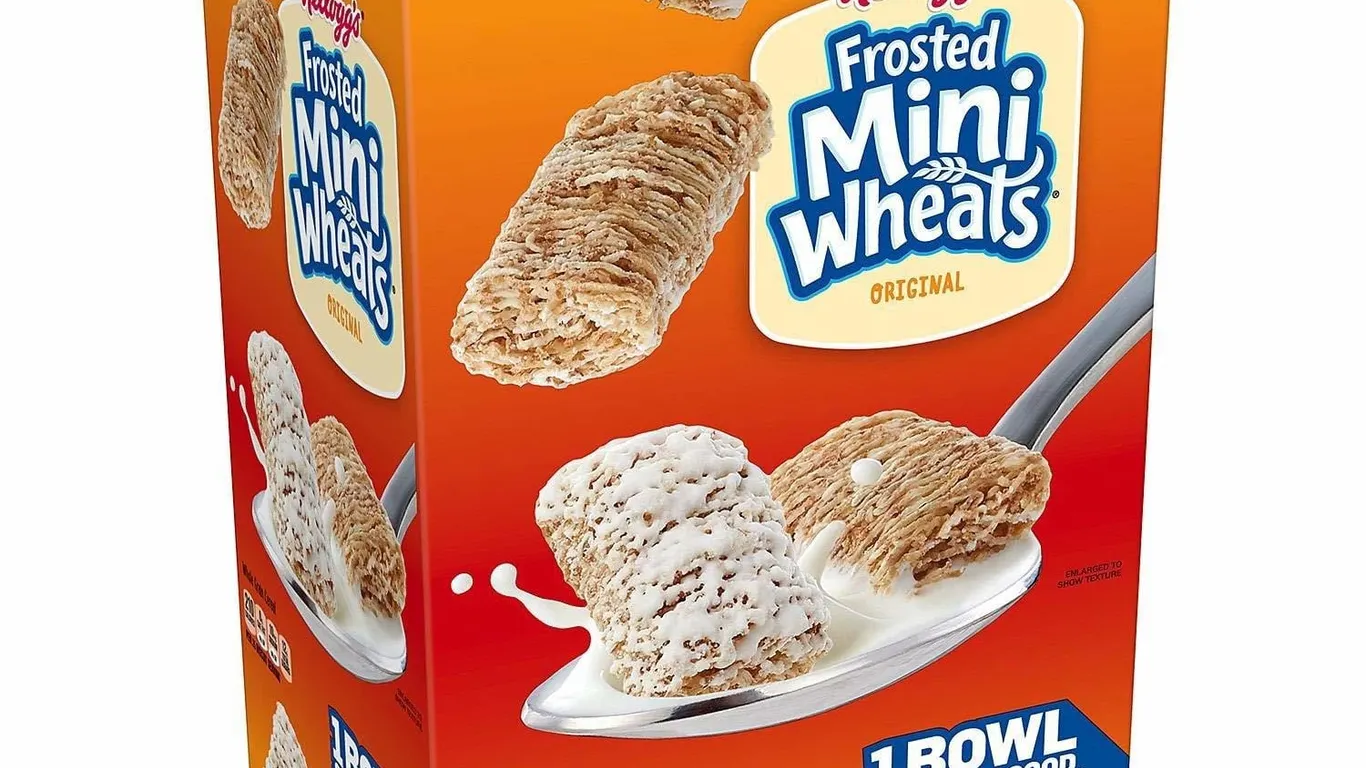 Kelloggs Frosted Mini-Wheats Cereal 55 oz.