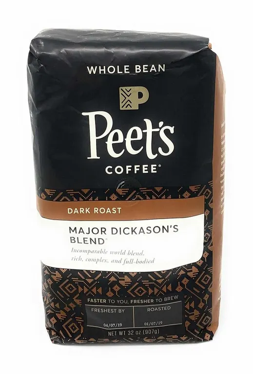 Peets Coffee Major Dickasons Blend 32oz Whole Bean