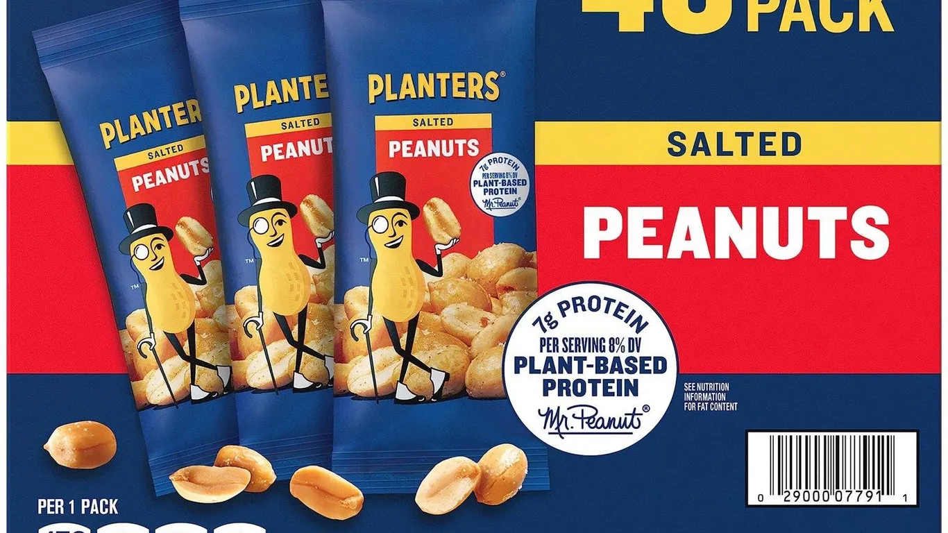Planters Salted Peanuts 1oz Bags 48ct