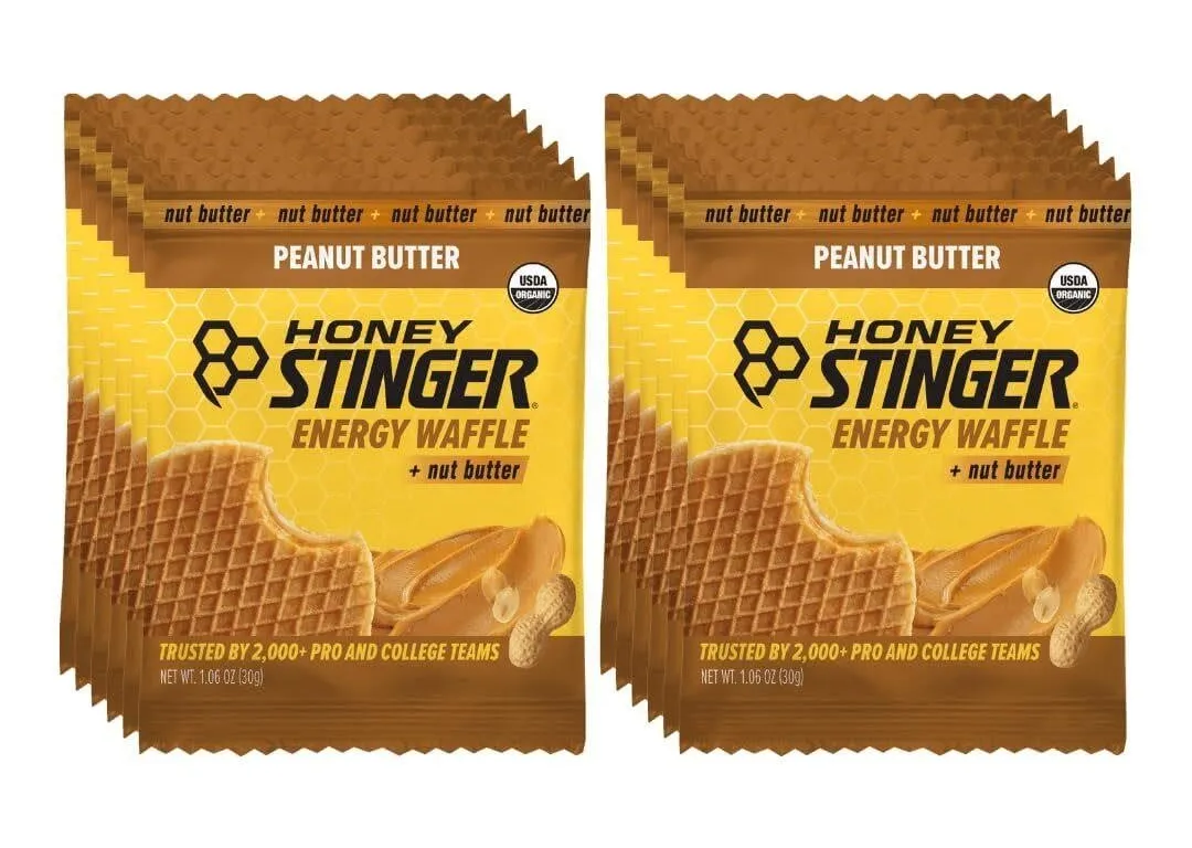 Honey Stinger Peanut Butter Waffles 12pk