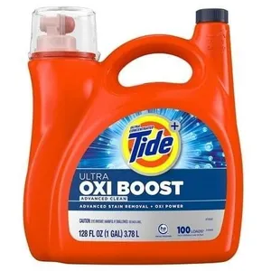 Tide Ultra Oxi Boost Liquid Laundry Detergent...