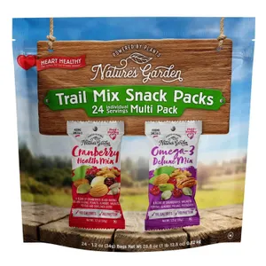 Natures Garden Trail Mix Variety Pack 24pk 1.2oz