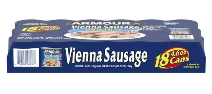 Armour Vienna Sausage 4.6 oz. 18ct
