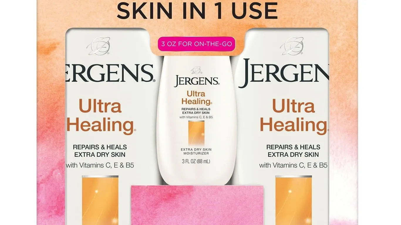 Jergens Ultra Healing Moisturizer 21oz 3oz 3pk