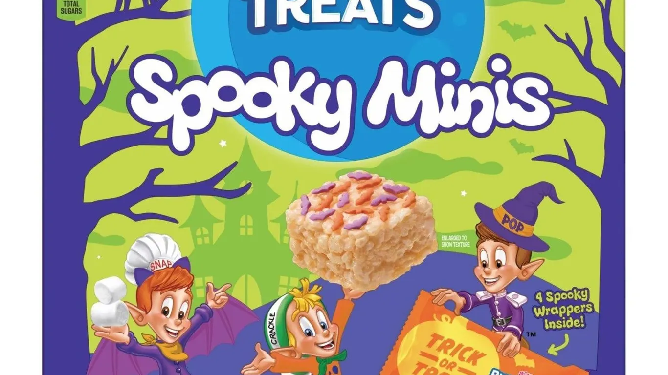 Kelloggs Rice Krispies Treats Spooky Minis 100ct