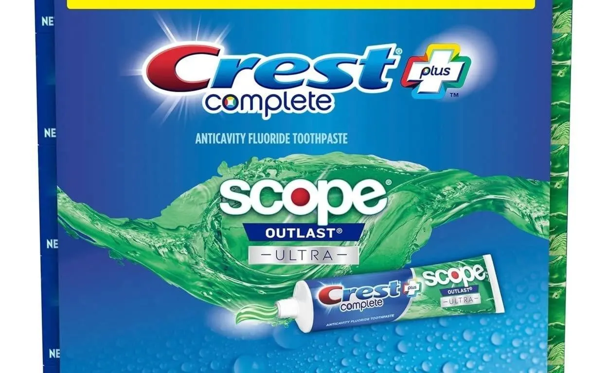 Crest Complete Scope Toothpaste 6.3oz 5pk