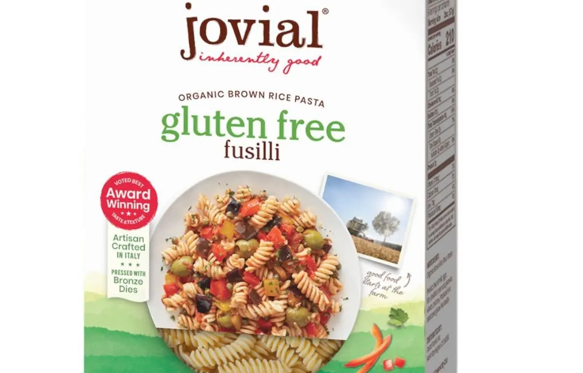 Jovial Organic Brown Rice Fusilli Pasta 12oz