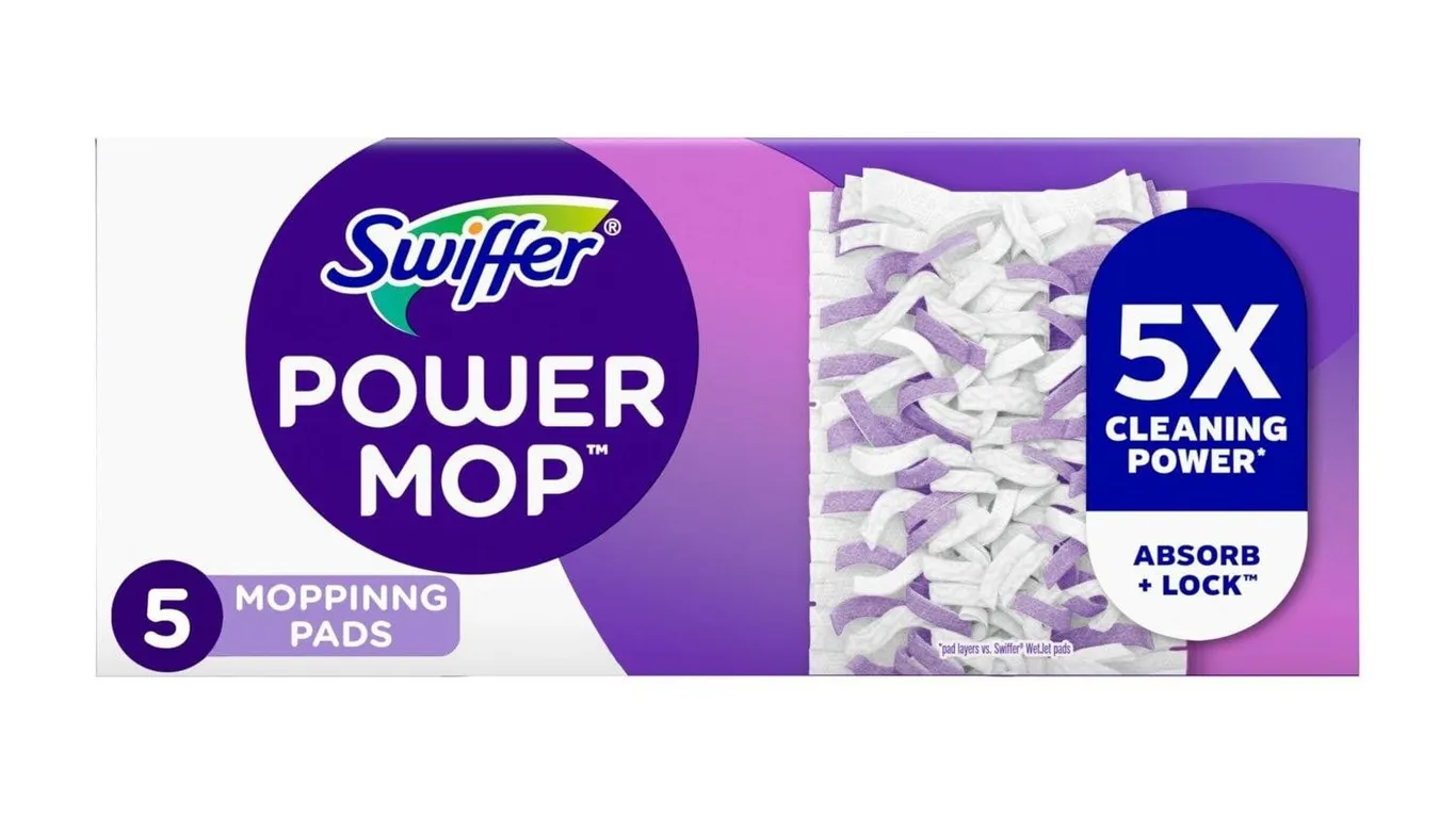 Swiffer PowerMop Multi-Surface Mopping Pad 5ct