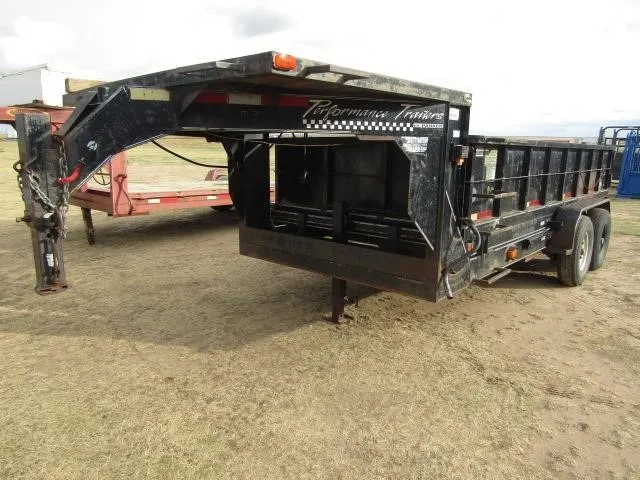 2000 Performance by Parker Gooseneck Dump Trailer