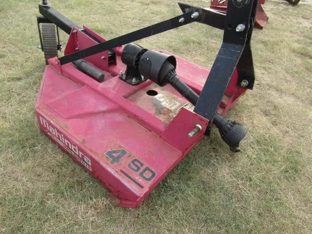 Mahindra 4-Ft 3-Pt Hitch Rotary Brush Mower