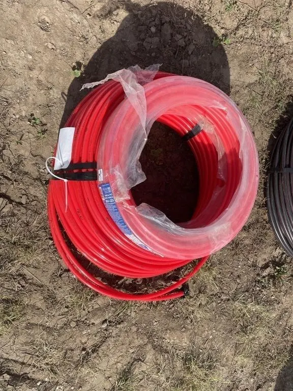 1/2" Red Waterline Pex Pipe