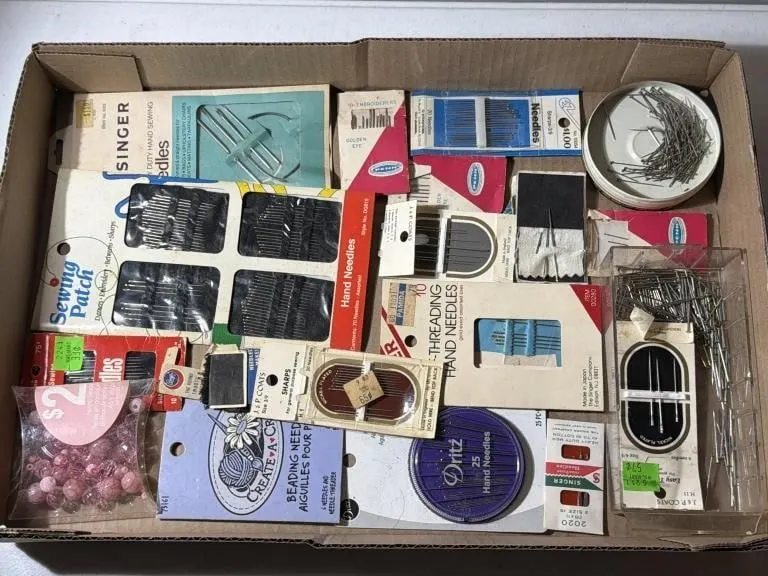 Sewing Needles, Pins