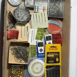 Sewing Needles, Pins