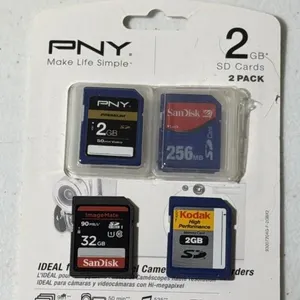 SD Cards- Scandisk, Kodak, PNY