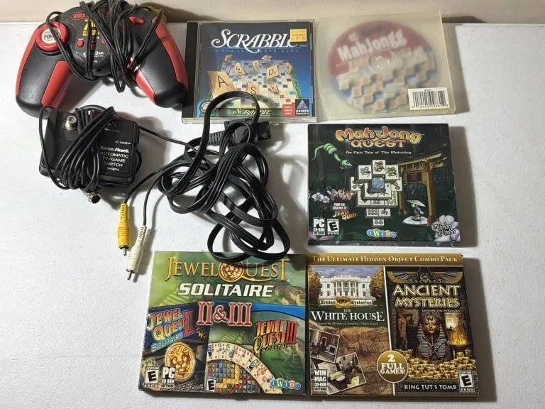 Computer Games, Nintendo Game Cord, Radio Shack