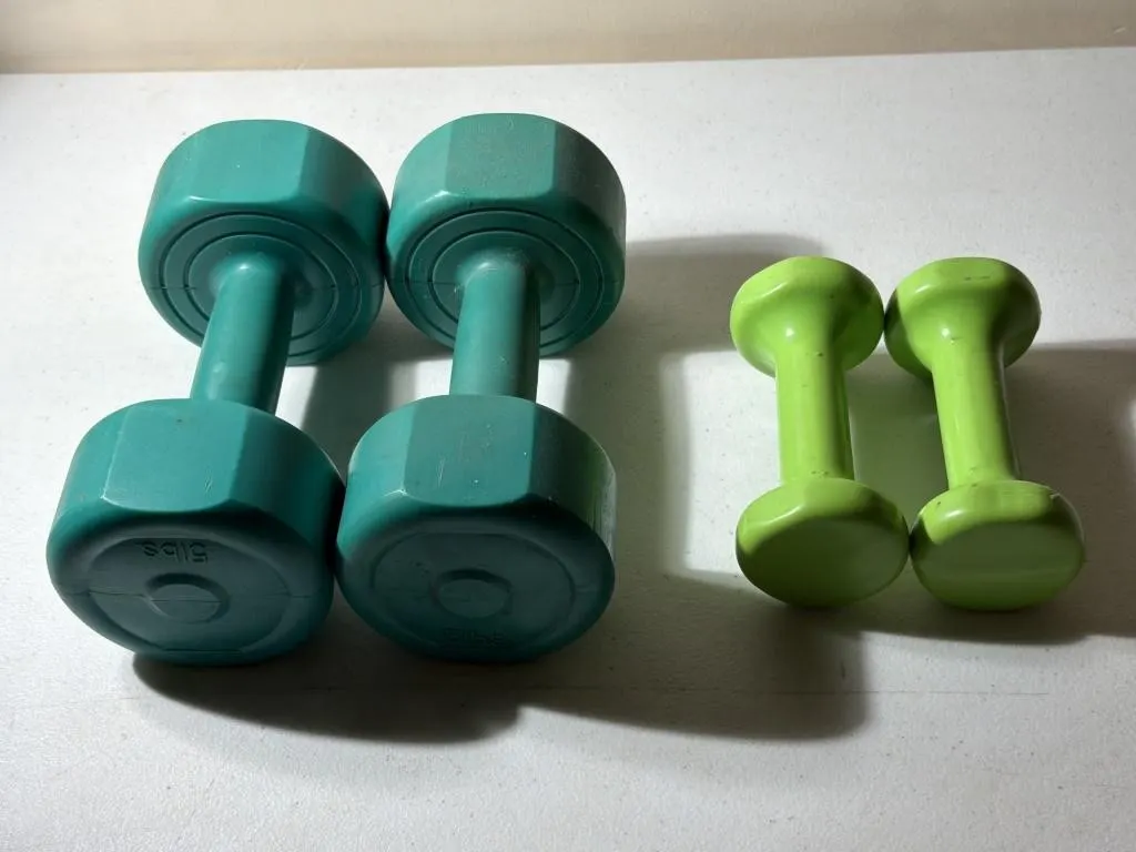 Weights- 5lb, 3lb
