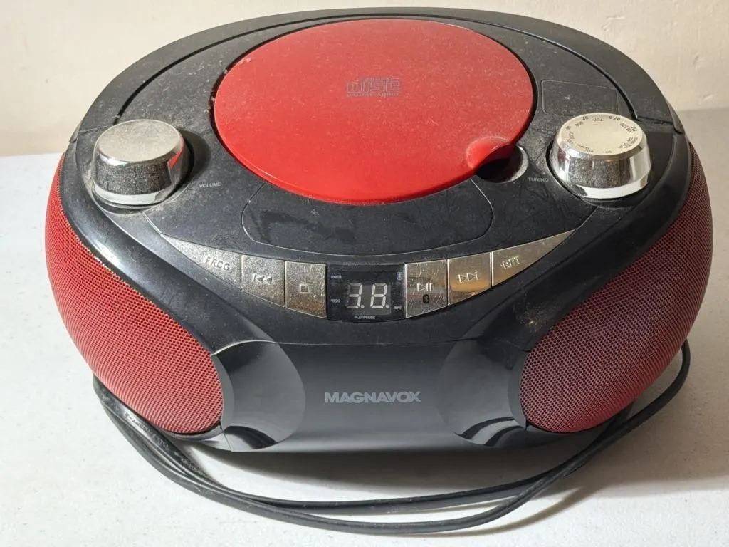 Magnavox Stereo CD Player Tested and Working