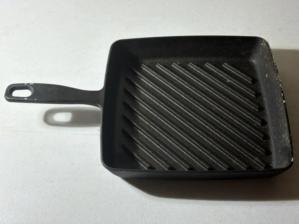 Food Network Square Cast Iron Grill Pan