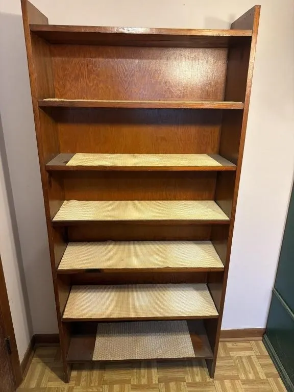 Wooden Book Shelf 32.5x10x70.5