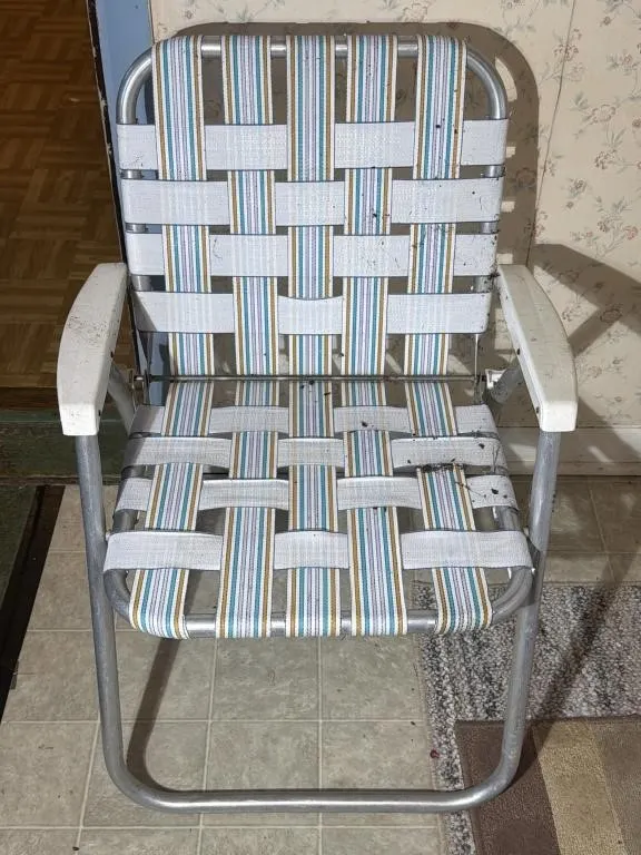 Aluminum Folding Lawn Chair