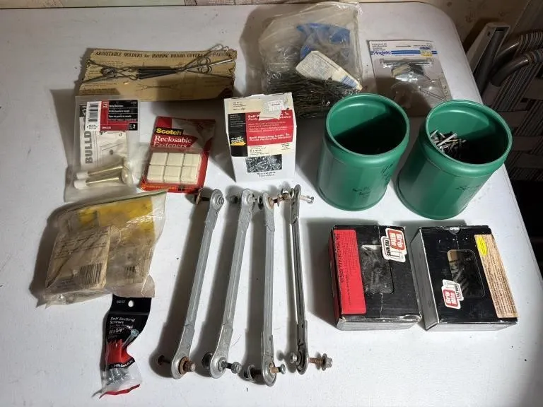 Screws, Bolts, Heading Hooks, Ironing Board Pad