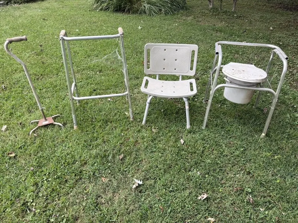 Geriatric Mobility Assistance - Bedside Commode,