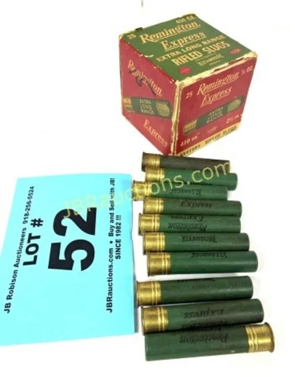 ANTIQUE REMINGTON EXPRESS RIFLED SLUGS 410