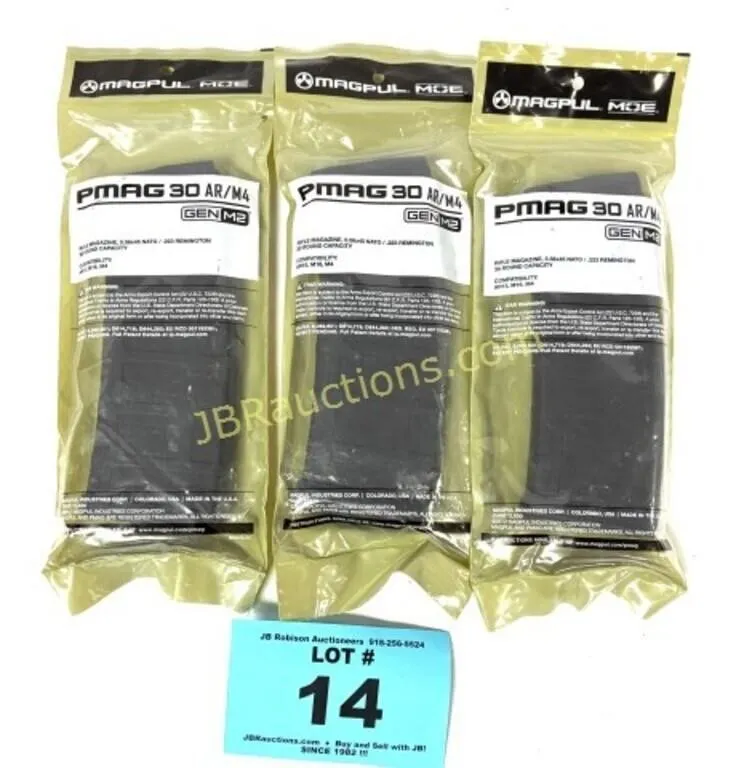 PMAG 20 AR/M4 5.56..223 30 RD MAGAZINES 3X THE $